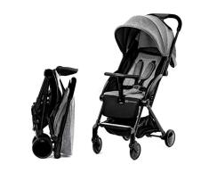 Kinderkraft Silla de Paseo PILOT, Plegable, Transportable, Hasta 15 kg, Gris