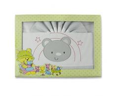 PEKITAS Bebe Juego De Sábanas Franela Conjunto 3 Pcs Cuna 60X120 100% Algodón HECHO EN PORTUGAL