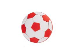 RANJN 1pcs Perilla de cajón de gabinete para niños de Dibujos Animados manija de Armario para niños Armario de Seguridad Tiradores y Zapatos perillas de gabinete, fútbol Rojo