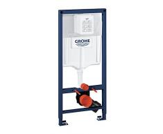 Grohe 38528001 - Sistema de instalación para WC con marco de soporte, altura de 1.13 m, 4 entradas de conexión, 2 pernos con tuercas, reductor 90/110 mm