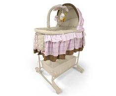 Cuna mecedora - Baby Cradle MILLY MALLY Sweet Melody 4w1 Pink - Rocking Crib - Baby Swinging Crib - Baby Cradle Bed