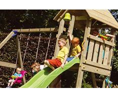 MASGAMES Parque Infantil Torre Kiosk XL con Columpio Doble