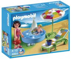Playmobil - Vacaciones Piscina Para Niños (4864)