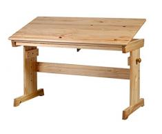 SixBros. Mesa Escritorio Infantil Pino macizo natural RD00177-1/1874
