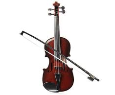 Luces de Mesa 4/4 Ukuran Penuh de plástico Ajustable for niños de Instrumentos de Cuerda de violín de la simulación Juguetes (Color : Marrón, tamaño : 38x13x5cm)