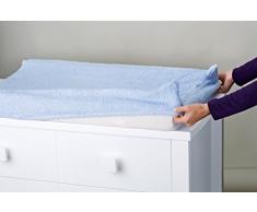 Funda cambiador bebe 50x80 Rizo 100% Algodón - Color Gris