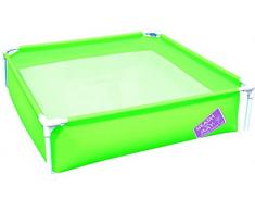 Bestway - Piscina infantil cuadrada, 122 x 122 x 30,5 cm