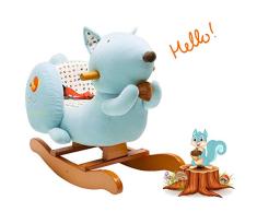 Labebe – Balancin Bebe, Caballo Juguete Niña, Caballito Balancin Madera, Mecedora Bebe, Balancin Jardin Niños 1-3 Años, Caballito Balancin para Bebe, Balancin Peluche Infantil, Columpio Balancin Niño
