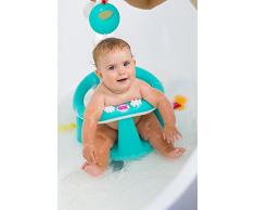 OK BABY Flipper Asiento de baño bañera Asiento de baño silla de baño ayuda Baby Asiento, color rosa