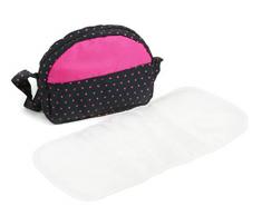 Bayer Chic 2000 853 12 - Bolsa de pañales, Puntos, Azul / Rosa