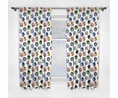 Marvel Avengers - Cortinas de Dormitorio para Niños, Color Negro, 137,16 cm