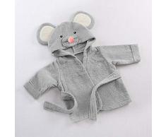 Baby Pajamas, toalla de baño con capucha, suave y cómoda, diseño de dibujos animados, para bebé
