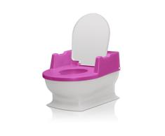 Reer 4411.2 - Orinal infantil con tapa, color rosa