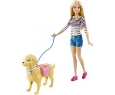Barbie - Muñeca y su perrito popó (Mattel DWJ68)