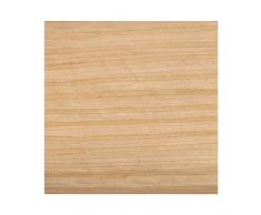 InterDesign RealWood - Especiero; para mesada de cocina, gabinete, alacena - chico - Blanco/acabado madera clara