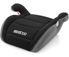 Sparco SP 924ZG - Silla de auto, grupo 2/3, Negro/Gris
