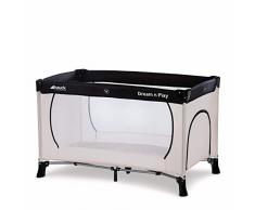 Hauck Dream'n Play Plus - Cuna de viaje plegable, color beige/gris