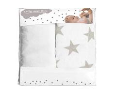 Funda para cambiador bebe - 2 fundas para colchoneta cambiador funda bañera 50x70 50x80 toalla ajustable a cambiadores