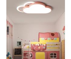Modern Regulable LED Lámpara Infantil creativos Dormitorio Lámpara de techo multicolor Nubes Diseño Lámpara de techo Ultraslim iluminación interior lámpara Habitación de los Niños Leuchten directamente 60 cm * 33 cm * 6 cm