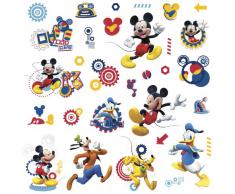 RoomMates Pegatina de Pared con diseño de Mickey Mouse Clubhouse - Mickey Mouse Clubhouse Capers Peel and Stick Wall Decals