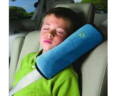asiento Cinturón Almohadilla para el hombro auto Ni?o Ni?o peque?o Cubierta del automóvil Soporte para la espalda Cuello Cabeza-1pc