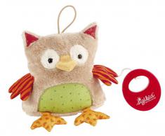 Sigikid 40780 - Peluche con caja de música, diseño de búho