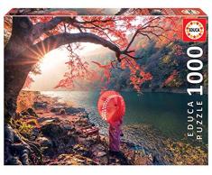 Educa Puzzle 1.000 piezas, Amanecer en el río Katsura, Japón (18455)