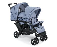 CHIC 4 Baby 274 55 Carrito Duo, Jeans Color Azul Claro/Azul