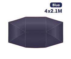 QQW Adecuado para Exterior Jld Coche Sombrilla Sombrilla Tela Carpa Toldo Protector Solar 400X210Cm *-Armada