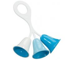 Chicco- Big & Small Sonajero Tulipán Azul, Color, 3m+ (23200000)