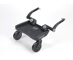 Lascal 13081 Buggy Board Mini 3 D - Tabla para cochecito, color gris