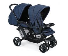 CHIC 4 BABY 273 52 Doppio - Carrito convertible, color azul