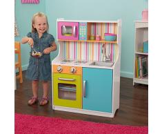 KidKraft 53378 Cocina de juguete Bright Toddler de madera para niños en colores brillantes