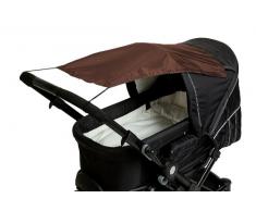 Altabebe AL7010 - 07 - Parasol con protección UV para carrito o silla de paseo, color marrón