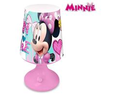 Disney KD-WD19718 Lampara escritorio de Minnie Mouse, Multicolor