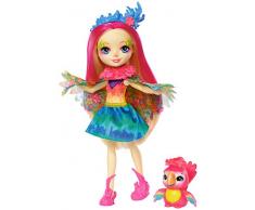 Enchantimals - Muñeca Peeki Parrot - muñeca - (Mattel FJJ21)
