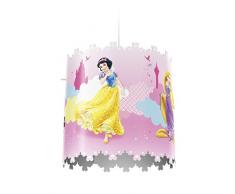 Philips Disney Princesas - Pantalla para lámpara colgante, bombilla no incluida, color rosa