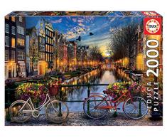 Educa Borrás paisajes y Lagos Puzzle 2.000 Piezas, Ámsterdam 17127