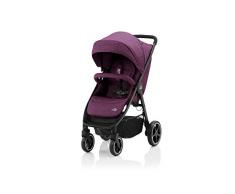Britax Römer Cochecito de Bebe 3 en 1 Nacimiento - 4 años, hasta 22kg, B-AGILE M, Cherry Wine
