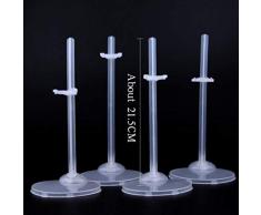 SUPVOX 12 Piezas Soporte de Muñecas Expositores para Figura de Acción Barbie Dolls