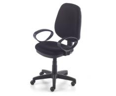 Silla de oficina silla escritorio tapizado 3D color negra
