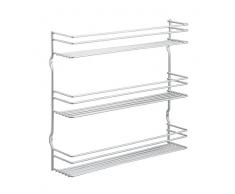 Metaltex 364633095 Pepito - Estantería para botes de especias (3 niveles, 37 x 31,5 x 8 cm)