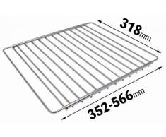 Cromado universal ajustable Estante del congelador del refrigerador