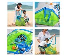 45*30*45cm Bolsa de Juguete Juego para Playa Bolsa de Almacenamiento Bolsa de Almacenaje