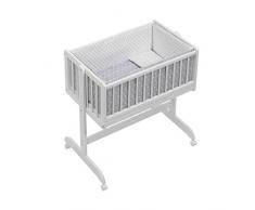 Minicuna Colecho con Textil Star Gris