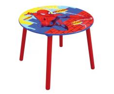 Fun House 711870 Spiderman - Mesa redonda de madera para niños