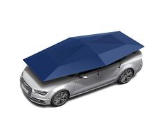 JL-Q Carpa Automática De Coche Carport Móvil Plegable Portátil Coche Protector De Paraguas De Coche Sombrilla Cubierta Paraguas Doble Propósito ((Azul),Blue