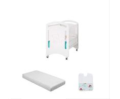 Cuna Colecho Yara 3x1 Convertible En Cama + Kit Colecho + Colchón HR + Kit Follow Me (Desde 0 Hasta 4 Años)