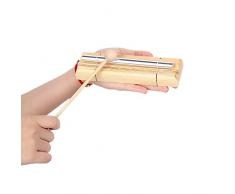 Andoer® Energía Chime Solo tono con Mallet Exquisito Juguete Musical para Niños Instrumentos de Percusión