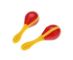 Andoer® Plástico Huevo Maraca Musical Temprana Rhythm Educativo Herramienta de juguete para el bebé del cabrito del niño